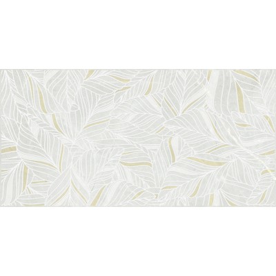 Плитка 04-01-1-18-03-07-4137-3 York Декор листья серо-бежевый 30x60