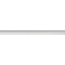 Плитка LSA015 Бордюр Спига белый структура 40*3.4