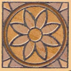 Плитка Платан Вставка W004/3274 7,2х7,2