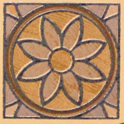 Плитка Платан Вставка W004/3274 7,2х7,2