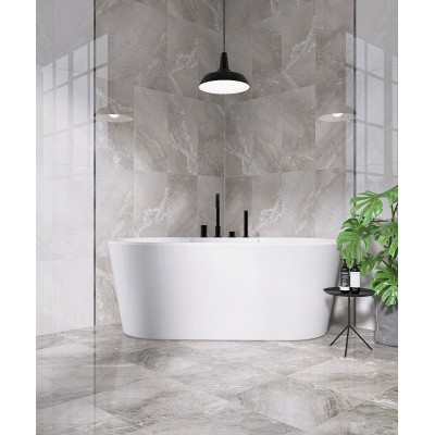 Плитка 0146 Istambul Grey Decor Mat 25x50