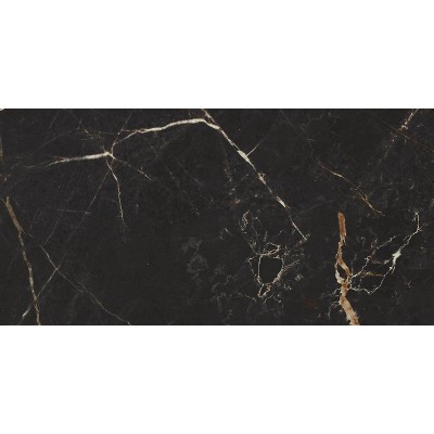 Плитка 16072 Фрагонар чёрный 7.4*15