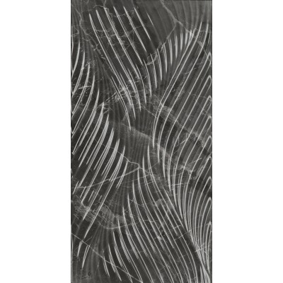 Плитка 11282R Коррер чёрный глянцевый структура обрезной 30x60x1