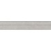 Плитка BLF010R Бордюр Риккарди серый светлый матовый структура обрезной 40x7,3