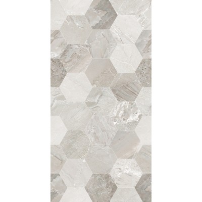 Плитка 0146 Istambul Grey Decor Mat 25x50
