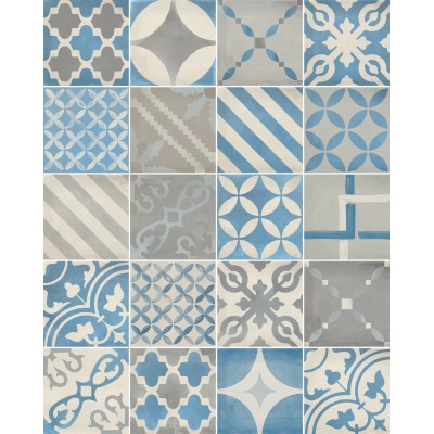 Керамогранит A3OQ Venti Boost Blue Mix R9 20x20