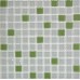Мозаика Jump Green №8 (light) Растяжки 25*25 300*300