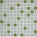 Мозаика Jump Green №8 (light) Растяжки 25*25 300*300