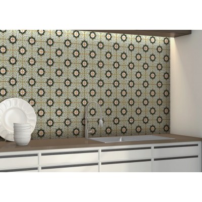 Керамогранит ENPTR6005MT2020 Morocco Aqua Matt 200х200х8