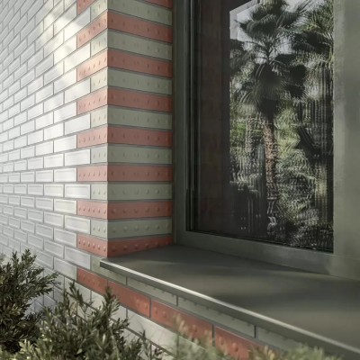 Плитка KMP3STA005RN6X Панно Мажорель красный глянцевый (из 6 частей 6х28,5) 36x28,5x1