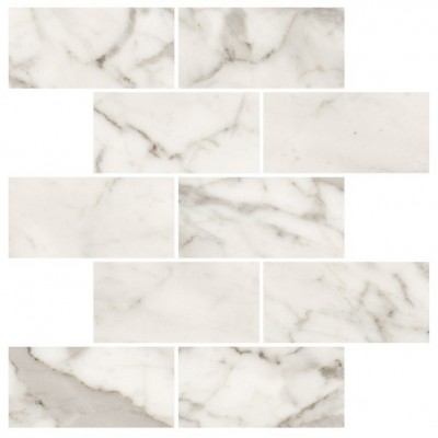 Мозаика K-1000/LR/m13 Marble Trend Carrara 30,7х30,7