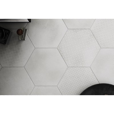Керамогранит 23601 Urban Hexagon Melange Natural 29,2X25,4