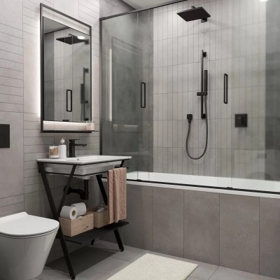 Керамогранит SG227600R Мирабо серый темный обрезной 30*60