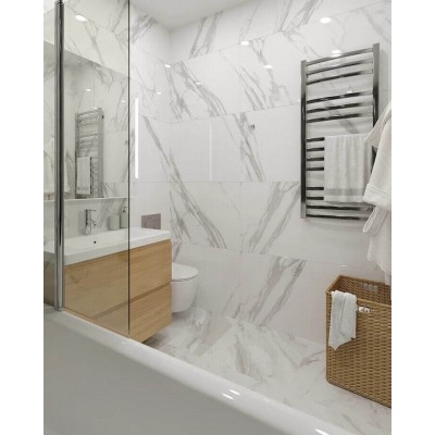 Плитка Calacatta Art Silver G3D 90x30