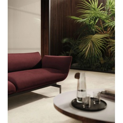 Керамогранит 610130005271 Metropolis Calacatta Gold Battiscopa Nat Rett 7,2x80