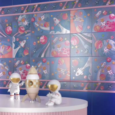 Плитка VT/A382/5009 Декор Космос 4 20x20