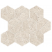 Мозаика A67I Boost Stone White Mosaico Hex 25x28,5