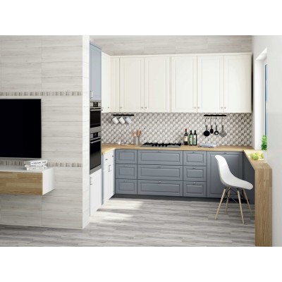 Плитка Альбервуд коричневая 1064-0213 20х60