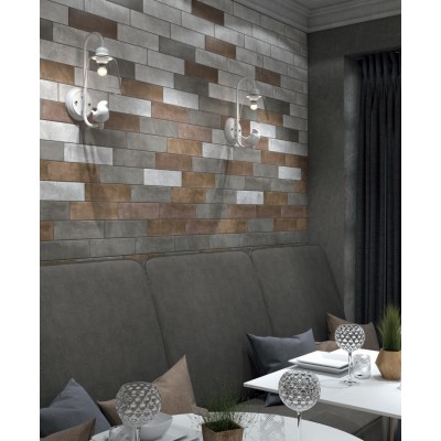 Плитка 2911 Маттоне серый 8,5х28,5