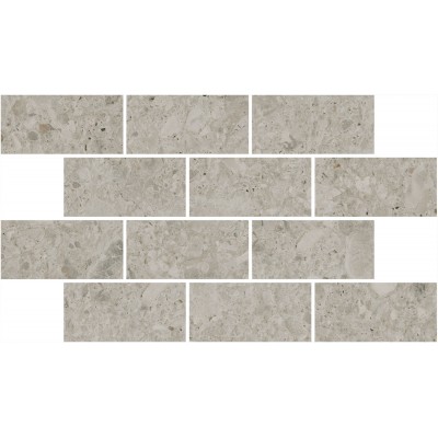 Мозаика DD605920/MM Декор Чеппо ди Гре мозаичный бежевый светлый матовый обрезной 34,6x20x0,9