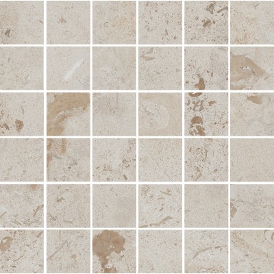 Мозаика DD2055/MM Декор Про Лаймстоун бежевый матовый мозаичный 30х30