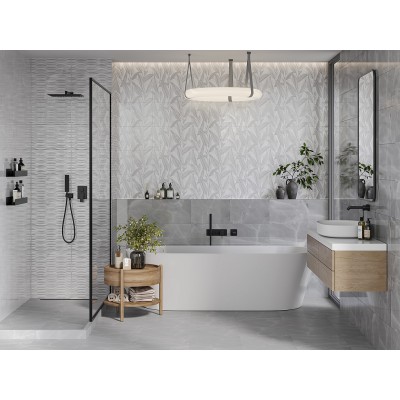 Плитка 010100001549 Эдем белый верх 01 25x40