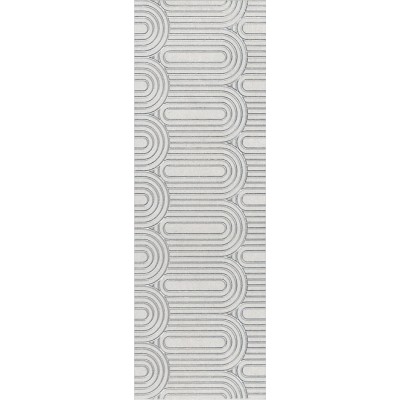 Плитка OP/A201/12136R Декор Безана серый светлый обрезной 25*75