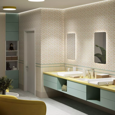 Плитка VT/D456/5009	Декор Весна 8 матовый 20x20