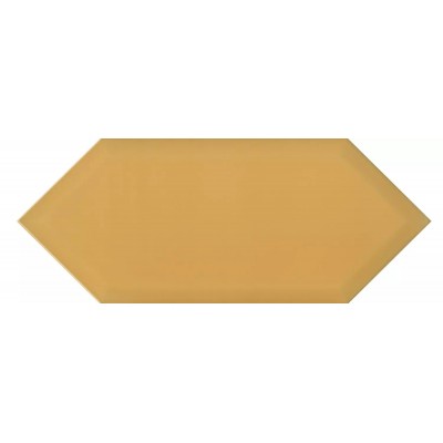 Плитка 35019 Алмаш грань желтый глянцевый 14х34