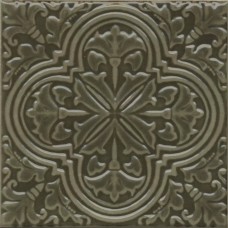 Плитка KMD3STA002BN Декор Фес зелёный глянцевый 15x15x0,77