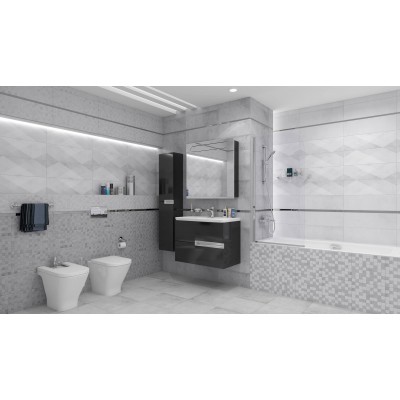 Плитка Mizar серый узор 17-00-06-1181 20х60