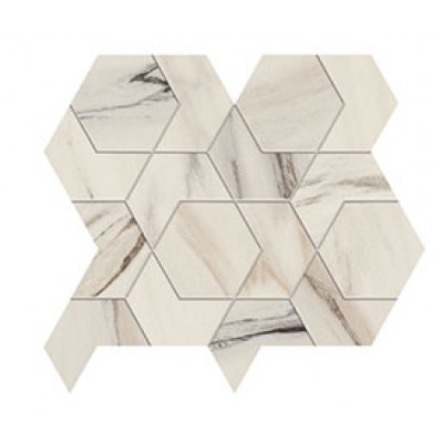 Мозаика AOVY Marvel Bianco Fantastico HEX 25,4x29,6