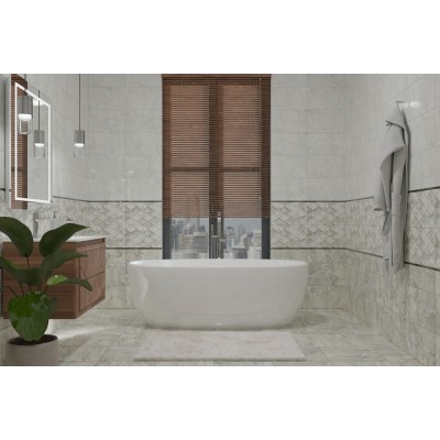 Плитка 5 SE 0146 Selesta Grey Decor 25x50