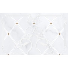 Плитка 010300000190 Декор Милана светло-серый 01 25х40