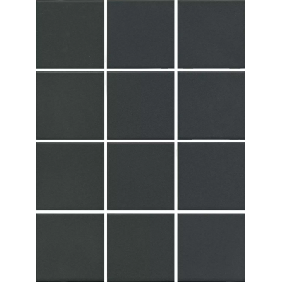 Керамогранит 1333 Агуста черный натуральный (30x40 из 12 частей) R10 9,8х9,8