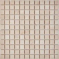 Мозаика PIX235 Cream marfil из мрамора матовая 23x23 305х305x6