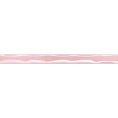 Плитка 106 Волна розовый перламутр 25*2