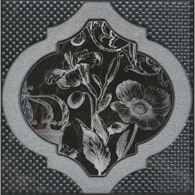 Плитка HGD/B263/17052 Фрагонар чёрный 15*15