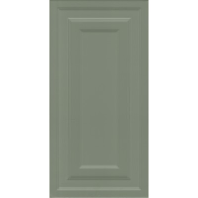 Плитка 11225R Магнолия панель зеленый матовый обрезной 30х60