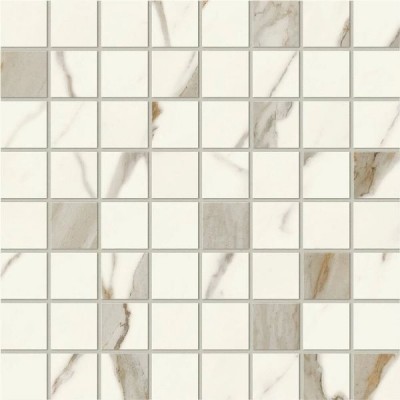 Мозаика AF9C Marvel Calacatta Sublime Mosaico Matt 30x30