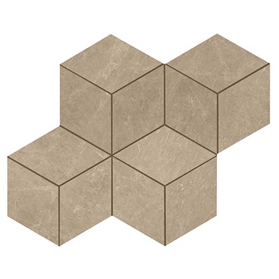 Мозаика AEPJ Marvel Elegant Sable Mosaico Esagono Lappato 30x35