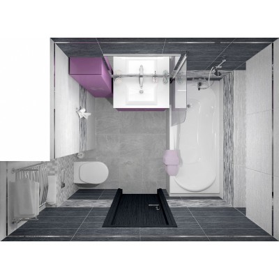 Плитка Alcor мозаика микс 17-10-20-1188 20х60