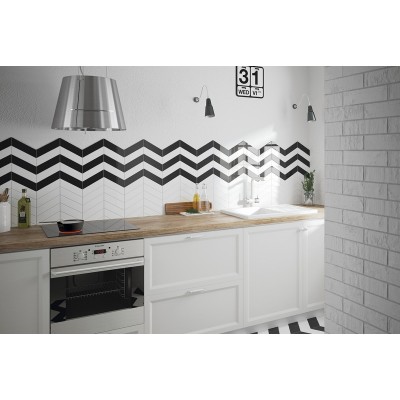 Плитка 23366 Black Right 5,2x18,6