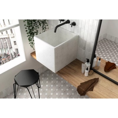 Керамогранит 28985 Kasbah Taco White Gloss 3,4x3,4