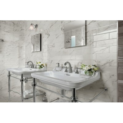 Плитка AZDC Brick Black Bevel 8x31.5