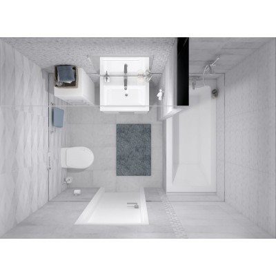 Плитка Mizar серый узор 17-00-06-1181 20х60