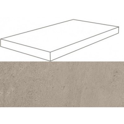 Ступени 620070001131 Silver Grey Scalino Angolare DX 33x60