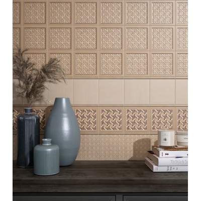 Плитка 17068 Навильи бежевый 15*15