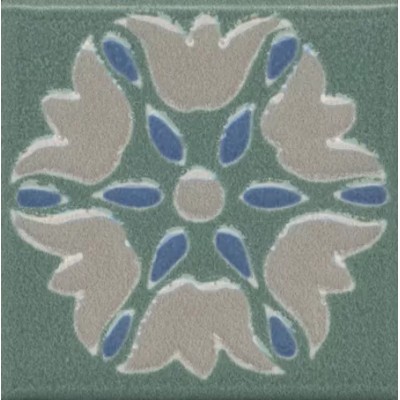 Плитка OS/B178/21052 Вставка Анвер 8 зеленый 4.85x4.85x6.9