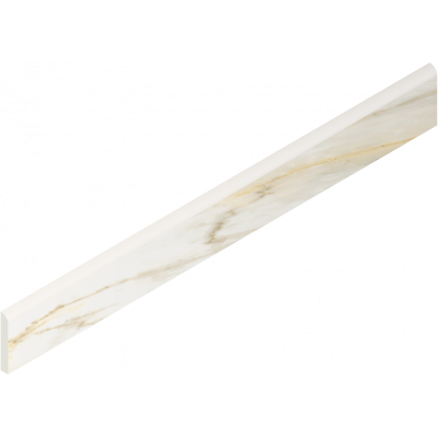 Керамогранит 610130007451 Stellaris Carrara Ivory Battiscopa Nat 7.2x60